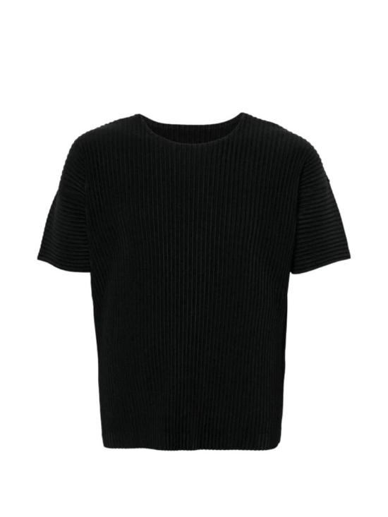 26FW 옴므 플리세 이세이 미야케 반팔 티셔츠 HP68JK52015 Black - HOMME PLISSE' ISSEY MIYAKE