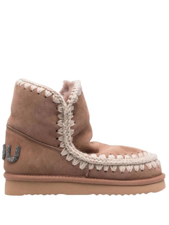  모우 에스키모 18 스티티 앵클 부츠 MU FW101050A Brown