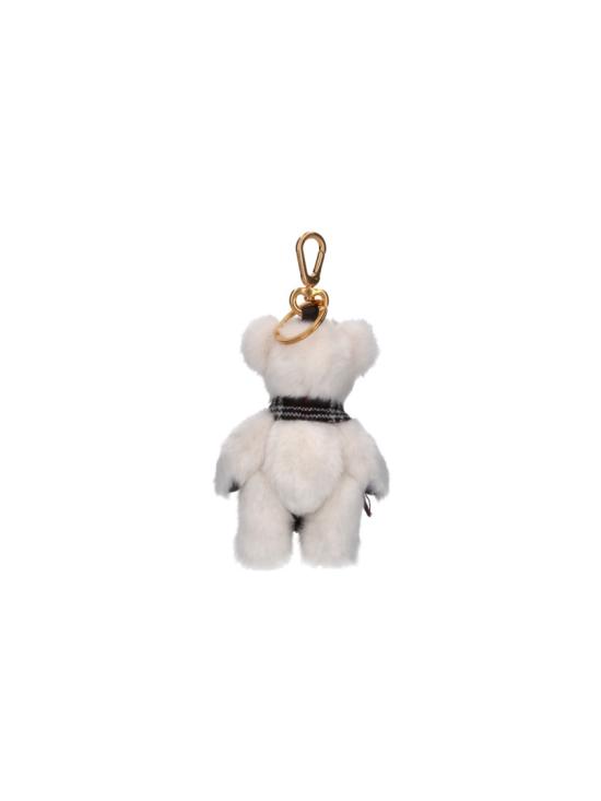 26FW 버버리 키링 8131718A2145 White - BURBERRY