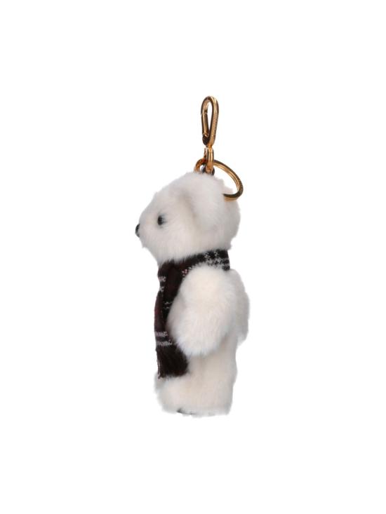 26FW 버버리 키링 8131718A2145 White - BURBERRY
