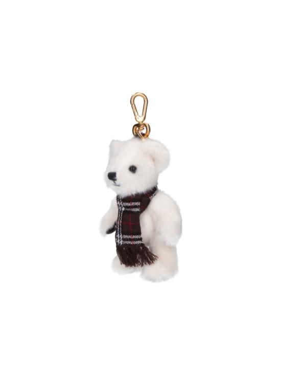 26FW 버버리 키링 8131718A2145 White - BURBERRY