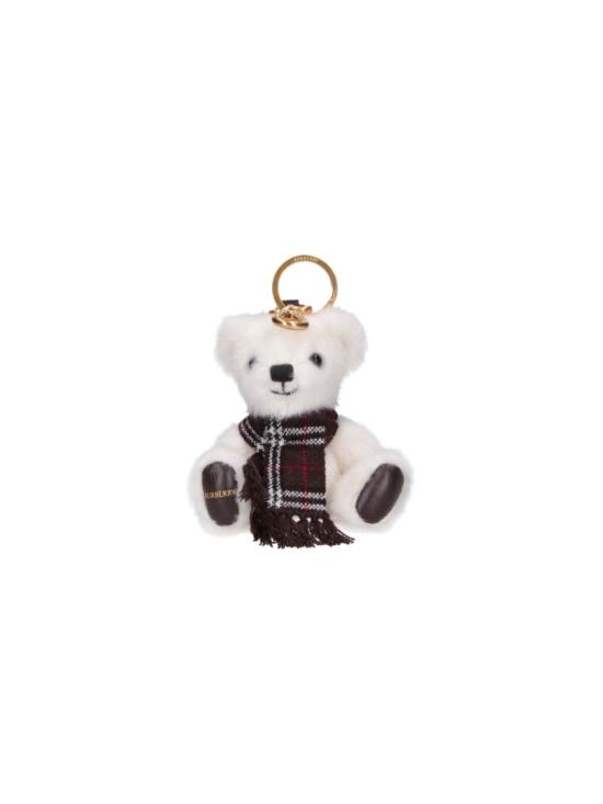 26FW 버버리 키링 8131718A2145 White - BURBERRY