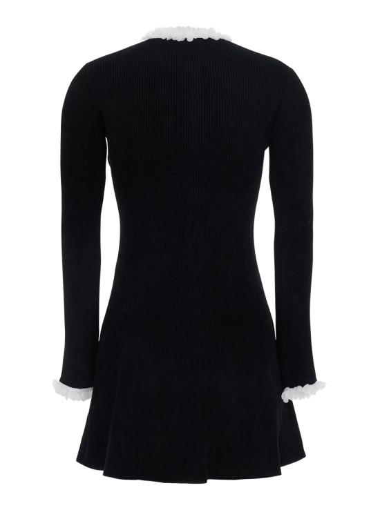26FW 셀프 포트레이트 원피스 AW26099SBBLACK - SELF PORTRAIT
