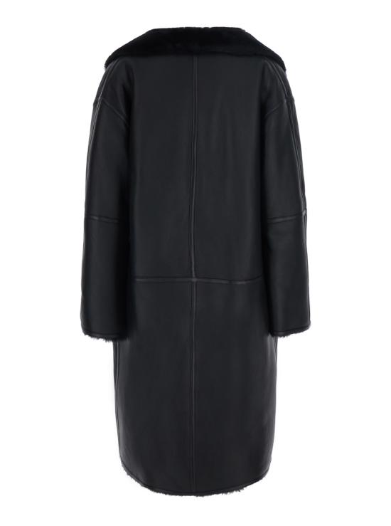 26FW 토템 코트 254WRO0301LE0202001 Black - TOTEME