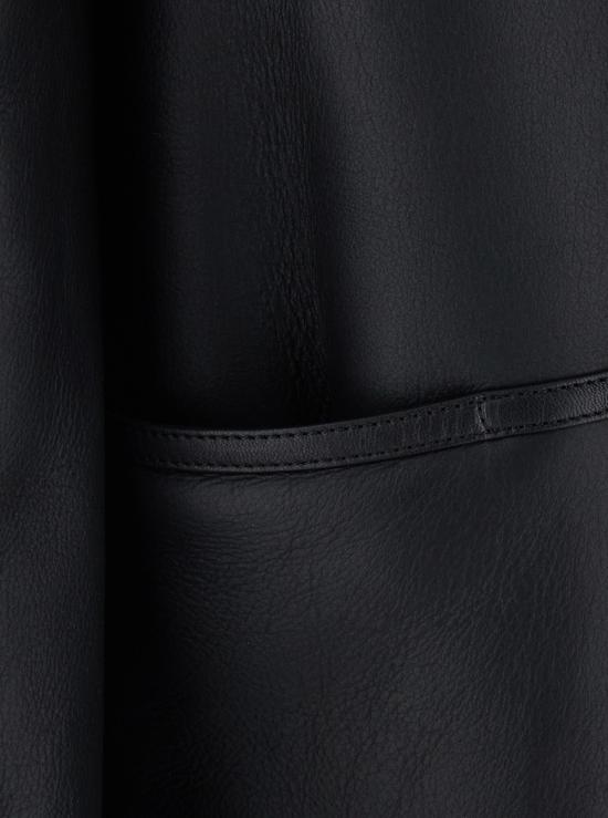 26FW 토템 코트 254WRO0301LE0202001 Black - TOTEME