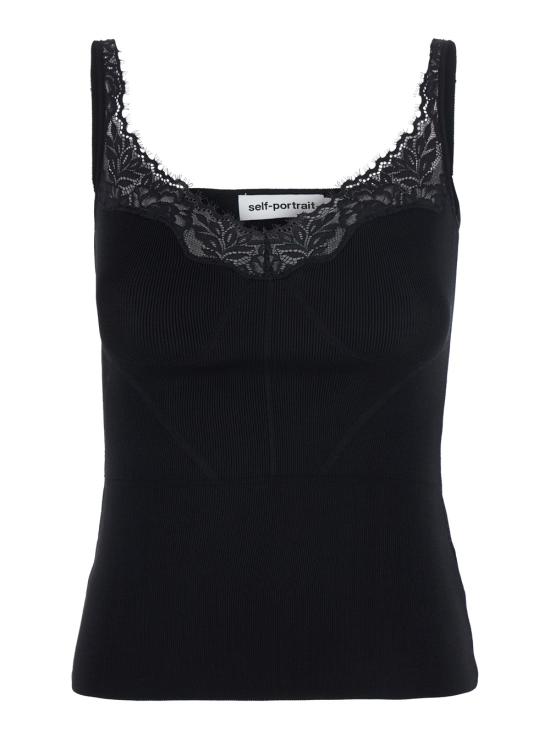 26FW 셀프 포트레이트 탑 AW26148TBBLACK