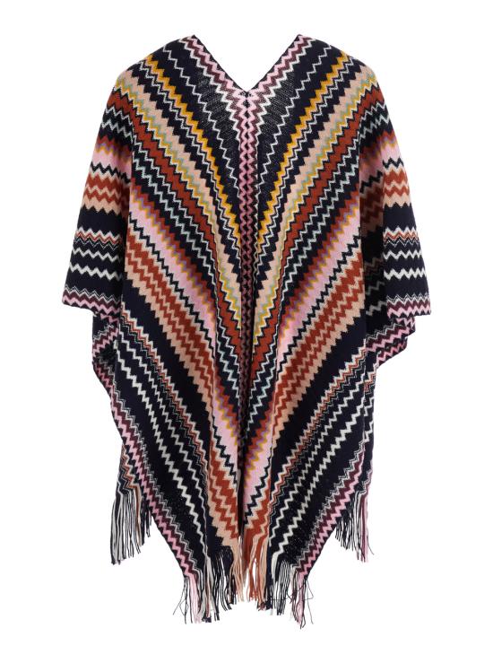 26FW 미소니 케이프 5P2SWMDA8110001 Multicolor - MISSONI