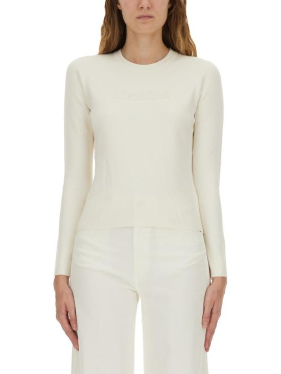 25FW 막스마라 TICINO 티치노 비스코스 스웨터 2521366029600 107001 White