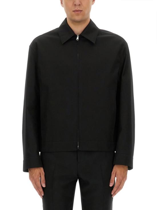  구찌 웹 디테일 코튼 트윌 자켓 827503 ZAQH51000 Black - GUCCI