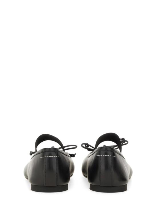 26FW MM6 메종마르지엘라 아나토믹 뉴메릭 발레리나 플랫 슈즈 S59WZ0099 P3628T8013 Black - MM6 MAISON MARGIELA
