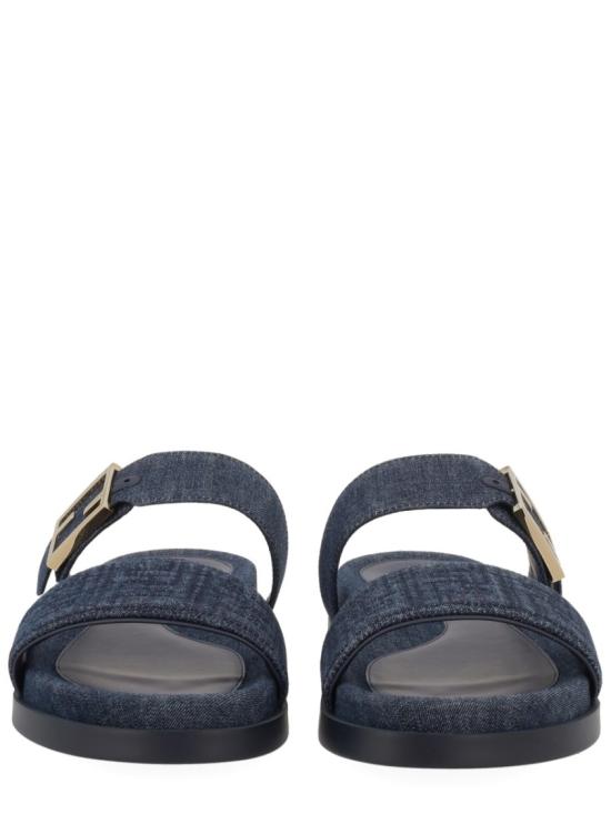  펜디 데님 펜디 필 슬라이드 8X8710 AYFLF18RE Black - FENDI