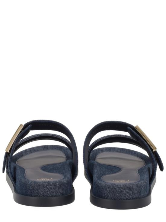  펜디 데님 펜디 필 슬라이드 8X8710 AYFLF18RE Black - FENDI