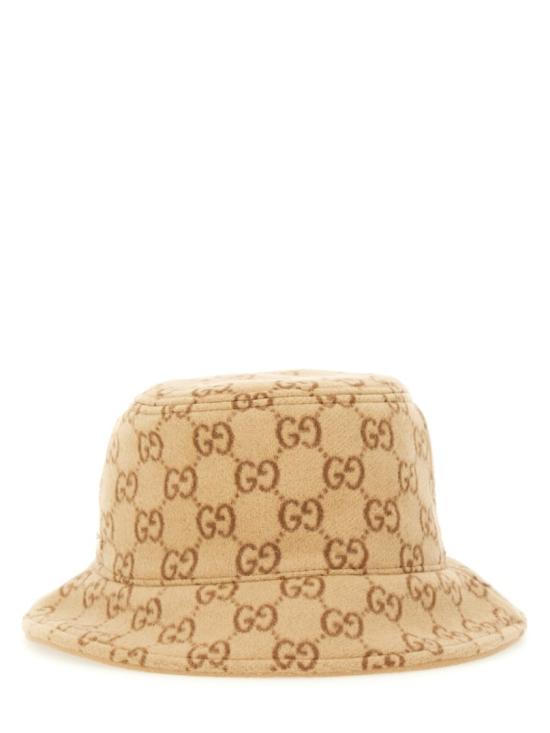  구찌 GG 울 버킷 햇 838744 3HBC42600 Brown