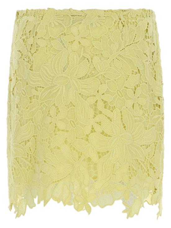 26SS 스포트막스 미디 스커트 2612771022600 268003 Yellow - SPORTMAX