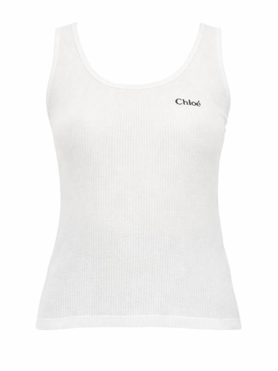 26FW 끌로에 탑 25SJH12180 101 White