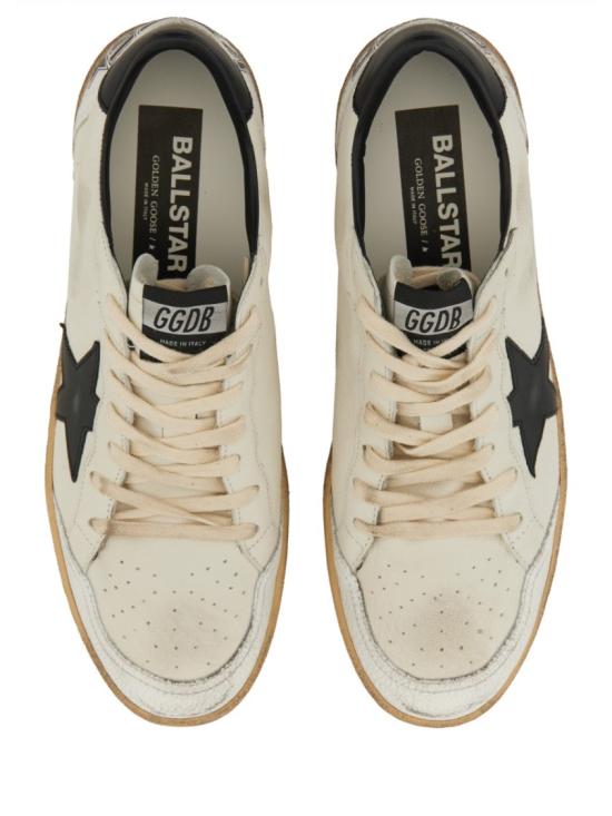  골든구스 볼 스타 스웨이드 스니커즈 GMF00117 F00377110283 Neutrals - GOLDEN GOOSE