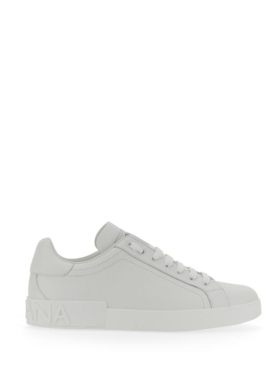  돌체앤가바나 카프스킨 포르토피노 스니커즈 CS1772 A106580001 White