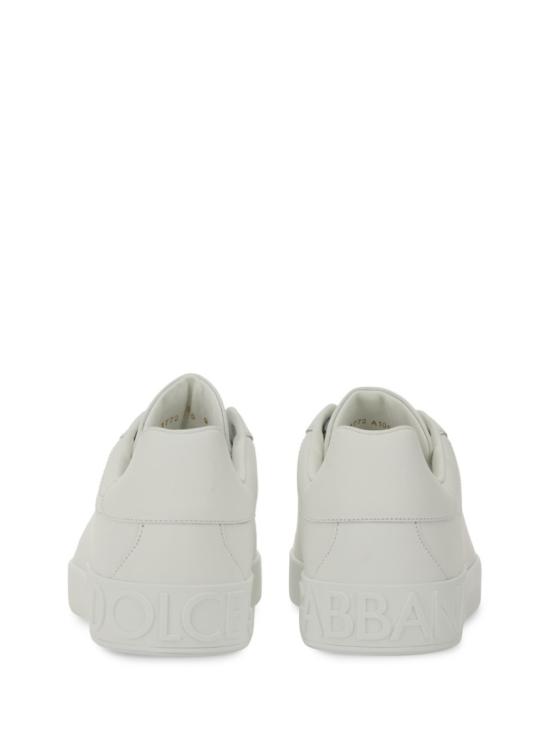  돌체앤가바나 카프스킨 포르토피노 스니커즈 CS1772 A106580001 White - DOLCE & GABBANA