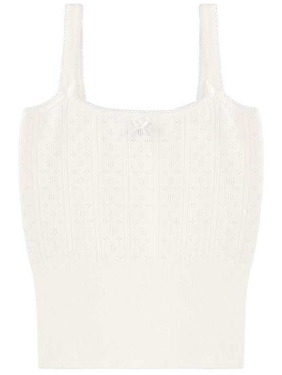 26SS JW앤더슨 탑 KW1469 YN0309002 White