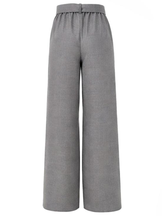  막스마라 스트레이트 팬츠 2611131141600 225004 Grey - MAX MARA