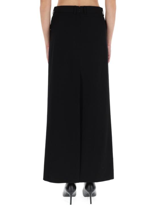 25FW 발렌시아가 롱 스커트 838768 TRT011000 Black - BALENCIAGA