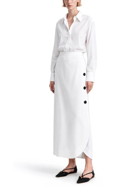  막스마라 롱 스커트 2616101042600 419001 White - MAX MARA