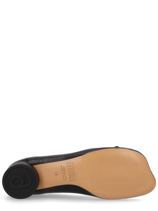  MM6 메종마르지엘라 아나토믹 뉴메릭 발레리나 S59WZ0092 P7561T8013 Black - MM6 MAISON MARGIELA