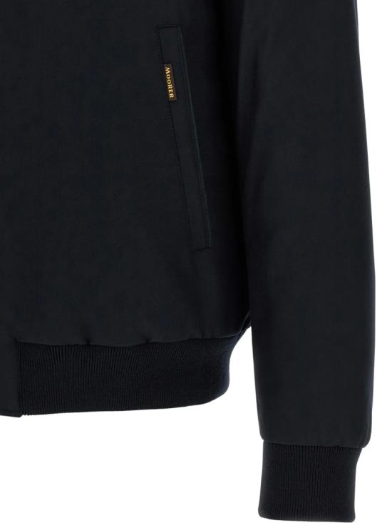 26FW 무레르 자켓 MOUBO100246JANOSPUMDARKBLU Black - MOORER