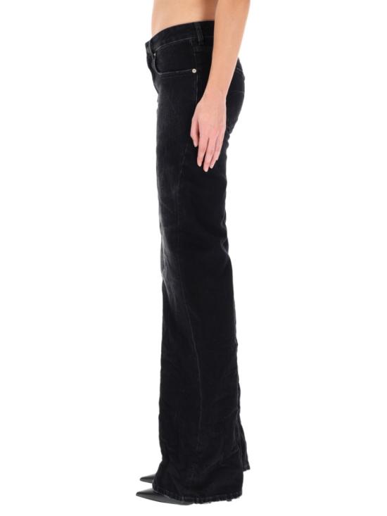 25FW 발렌시아가 와이드 레그 팬츠 852328 TTW671037 Black - BALENCIAGA