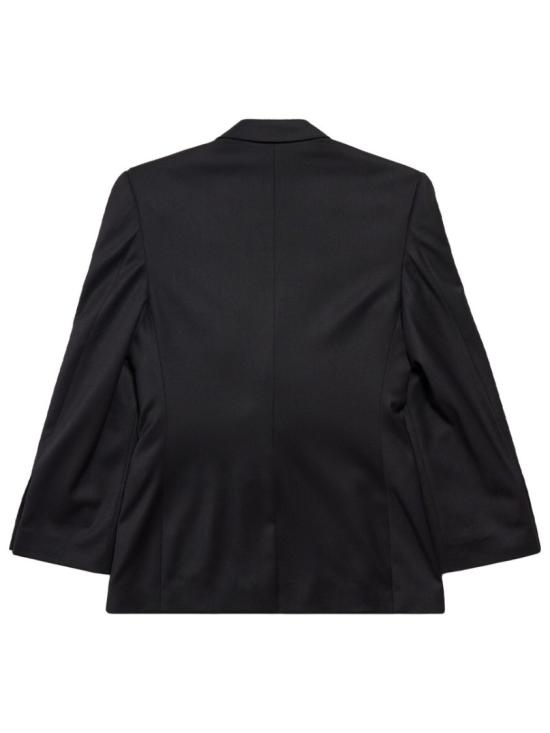 25FW 발렌시아가 스탠다드 테일러드 자켓 850772 TPT071038 Black - BALENCIAGA