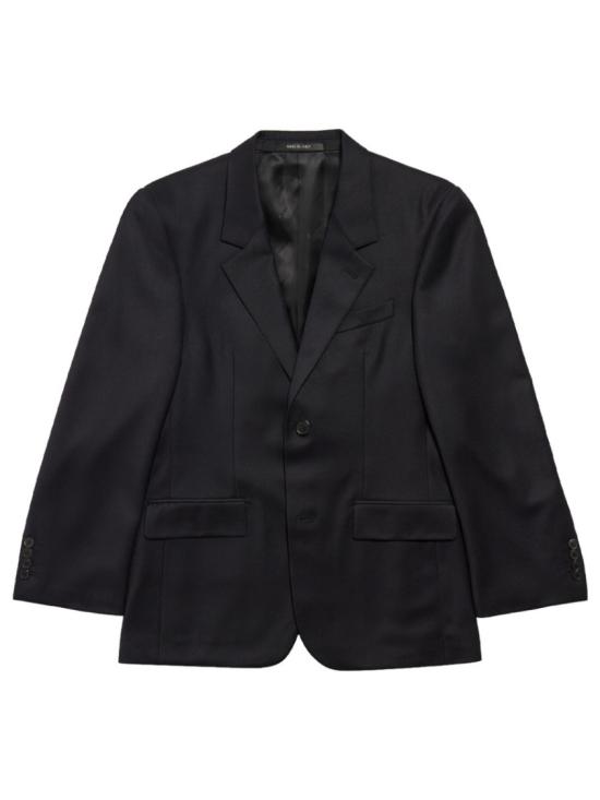 25FW 발렌시아가 스탠다드 테일러드 자켓 850772 TPT071038 Black