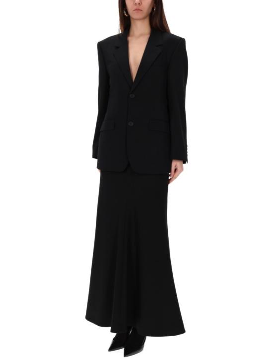 25FW 발렌시아가 스탠다드 테일러드 자켓 850772 TPT071038 Black - BALENCIAGA