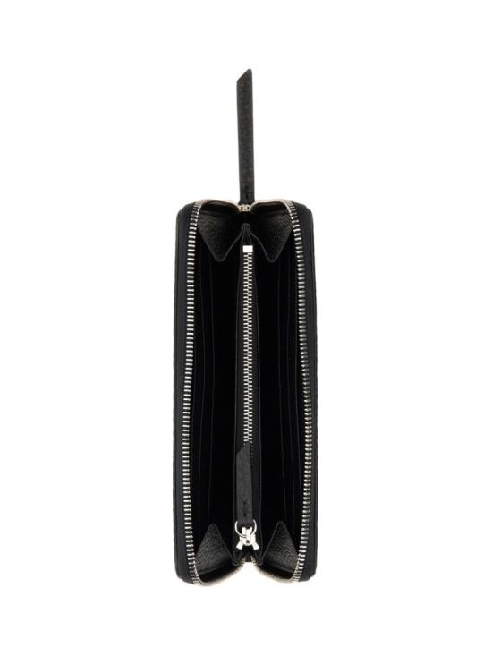 26FW 마르지엘라 4스티치 집어라운드 장지갑 S56UI0110 P4455T8013 Black - MAISON MARGIELA