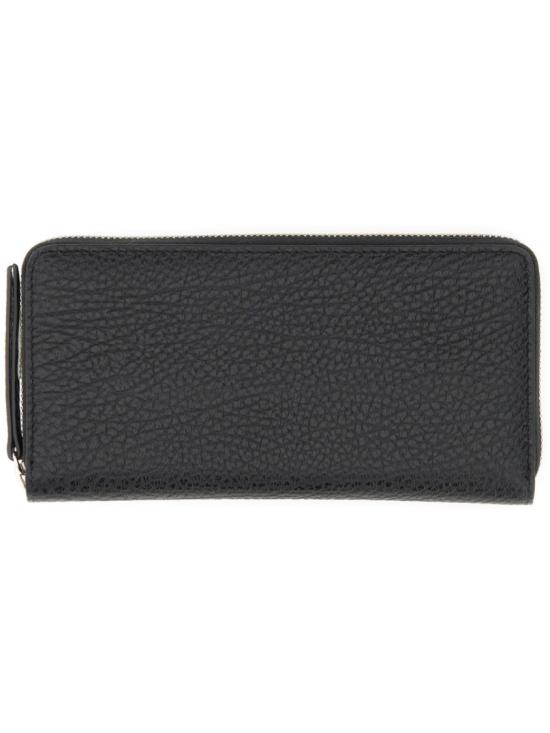 26FW 마르지엘라 4스티치 집어라운드 장지갑 S56UI0110 P4455T8013 Black - MAISON MARGIELA
