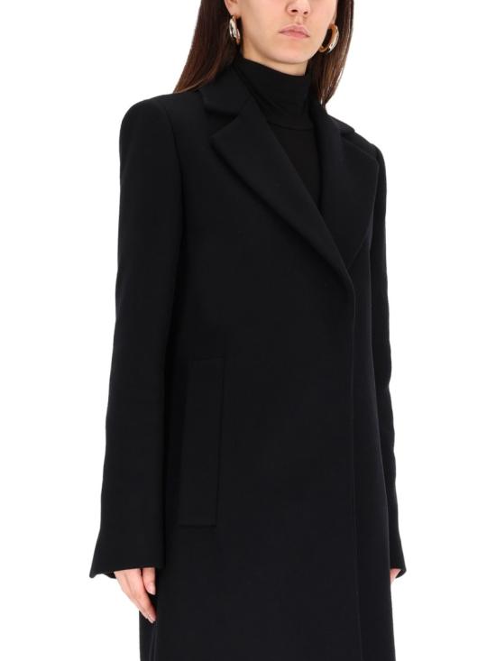 25FW 스포트막스 ALA 알라 더블 사이즈 울 코트 2522016042600 604003 Black - SPORTMAX