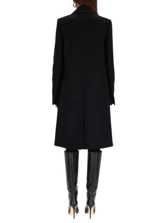25FW 스포트막스 ALA 알라 더블 사이즈 울 코트 2522016042600 604003 Black - SPORTMAX