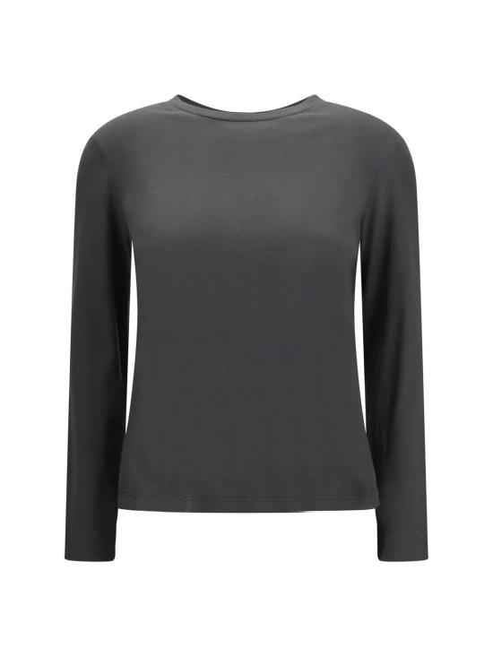 26FW 막스마라 긴팔 티셔츠 29976021 004 GREY DOM