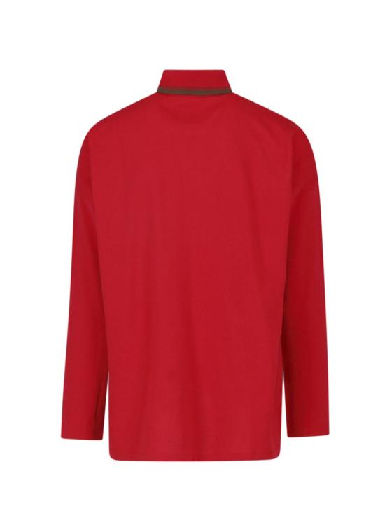 26FW 비비안웨스트우드 폴로 티셔츠 2H010010 J00AUH401 Red - VIVIENNE WESTWOOD