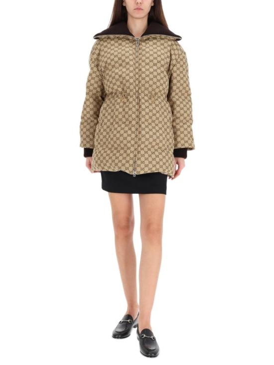  구찌 캔버스 봄버 자켓 835412 ZAF4S2580 Neutrals - GUCCI