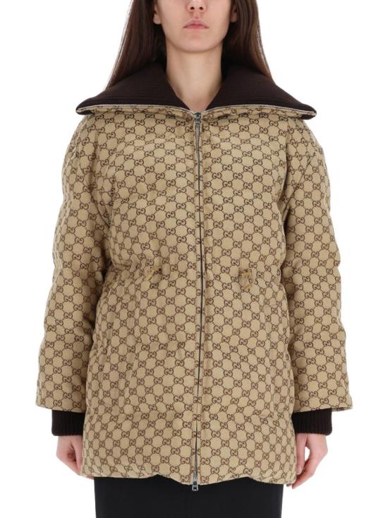  구찌 캔버스 봄버 자켓 835412 ZAF4S2580 Neutrals