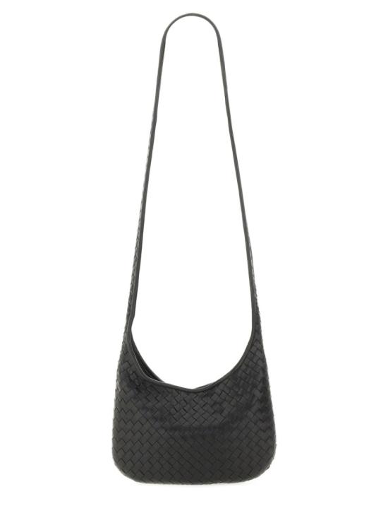  보테가베네타 스몰 베네토 크로스바디백 836918 V5RI18803 Black - BOTTEGA VENETA
