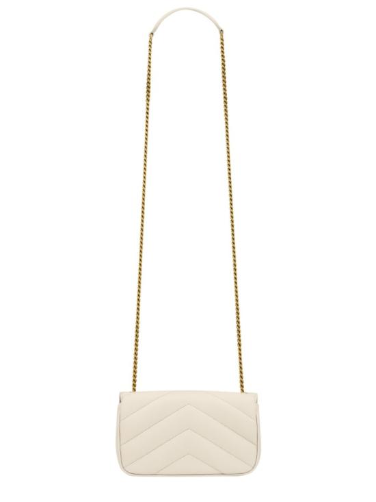  생로랑 루루 미니 램스킨 821749 AAEAX9207 Neutrals - SAINT LAURENT