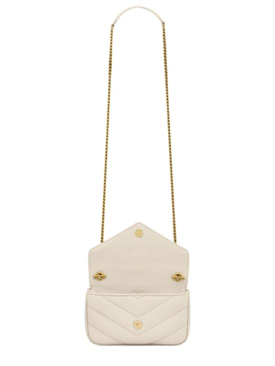  생로랑 루루 미니 램스킨 821749 AAEAX9207 Neutrals - SAINT LAURENT