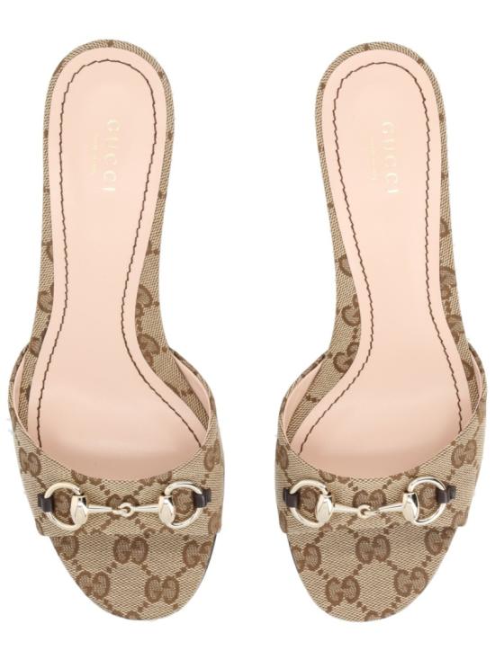  구찌 홀스빗 슬라이드 샌들 853672 KY9809744 Neutrals - GUCCI