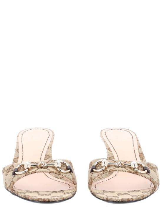  구찌 홀스빗 슬라이드 샌들 853672 KY9809744 Neutrals - GUCCI