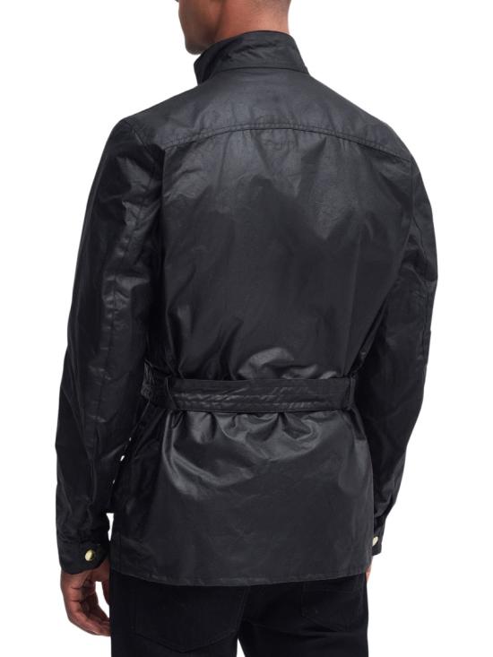 26FW 바버 유니언 잭 인터내셔널 왁스 재킷 MWX0068BK91 Black - BARBOUR