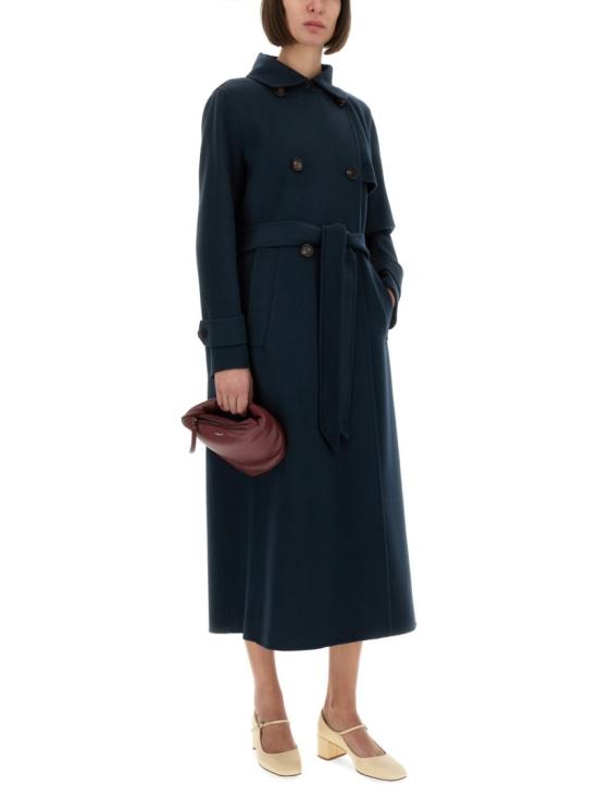 25FW 막스마라 코트 2529016041600 700092 Blue - MAX MARA