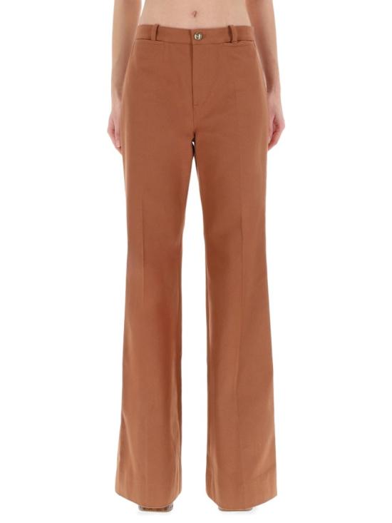  끌로에 스트레이트 팬츠 26SPA76041 26S Brown - CHLOE