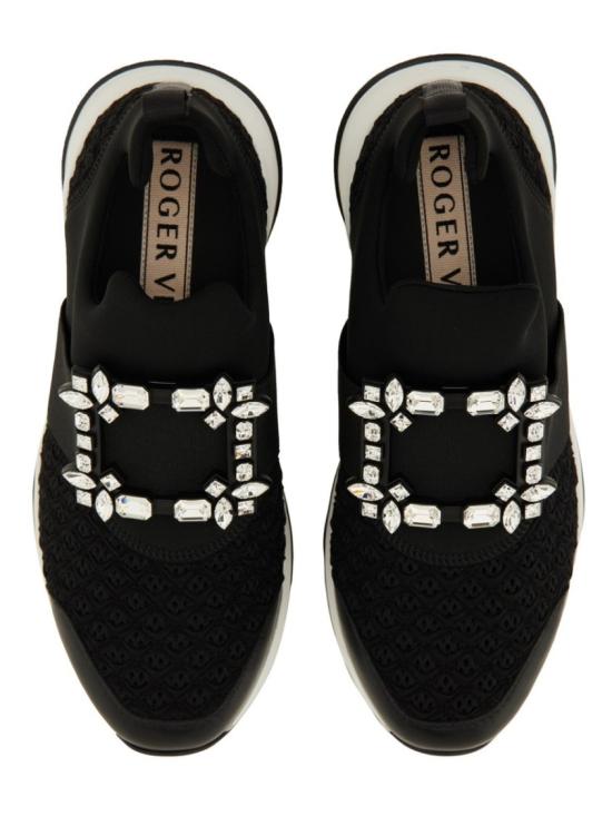  로저비비에 비브 런 스니커즈 RVW50624180KOT B999 Black - ROGER VIVIER