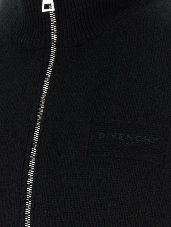 26FW 지방시 니트웨어 BMK01H4YRM Black - GIVENCHY